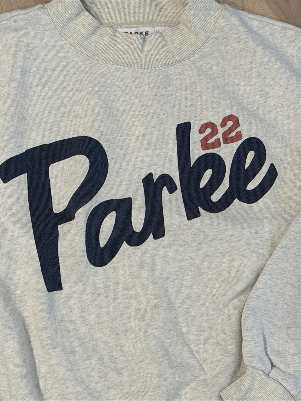 Like New Parke Mockneck L/XL French Terry - Picture 2 of 4